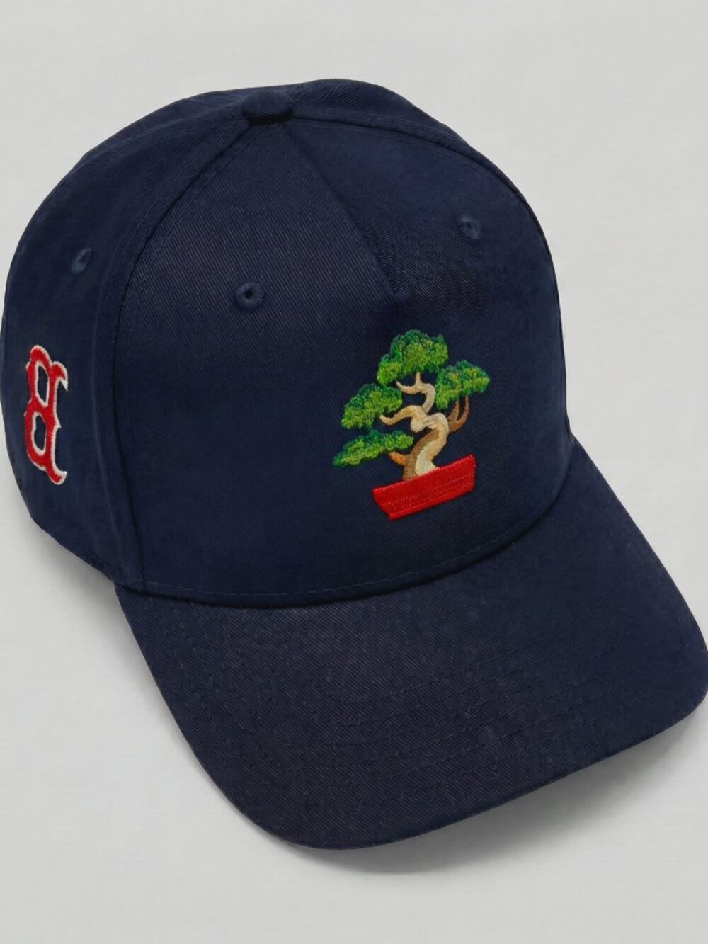 Boston Red Sox Bonsai Snapback Hat Navy 5 Panel Cap